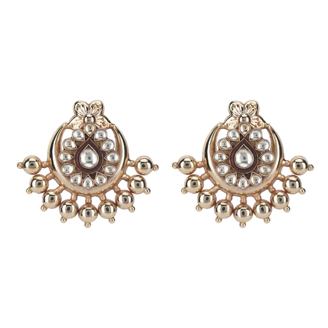 Lipika 22k Gold Plated Earring