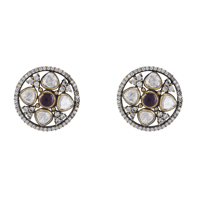 Forum 22k Gold Plated Earring