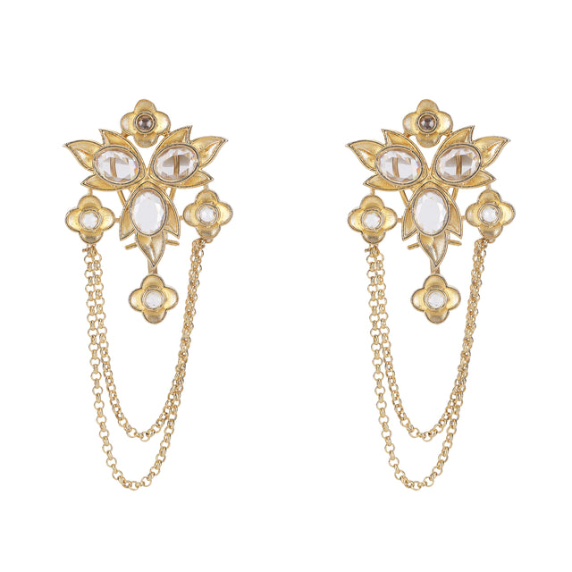 Dalaja 22k Gold Plated Earring