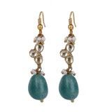 Opal Nazuk Kundan Earring
