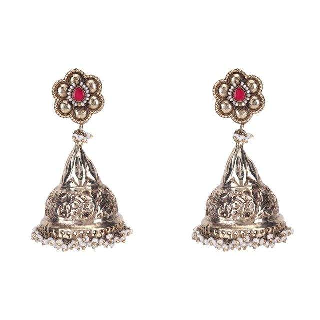 Mugdha 22k Gold Plated Earring