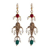Elvish Nazuk Kundan Earring