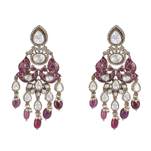 Jeevika 22k Gold Plated Earring