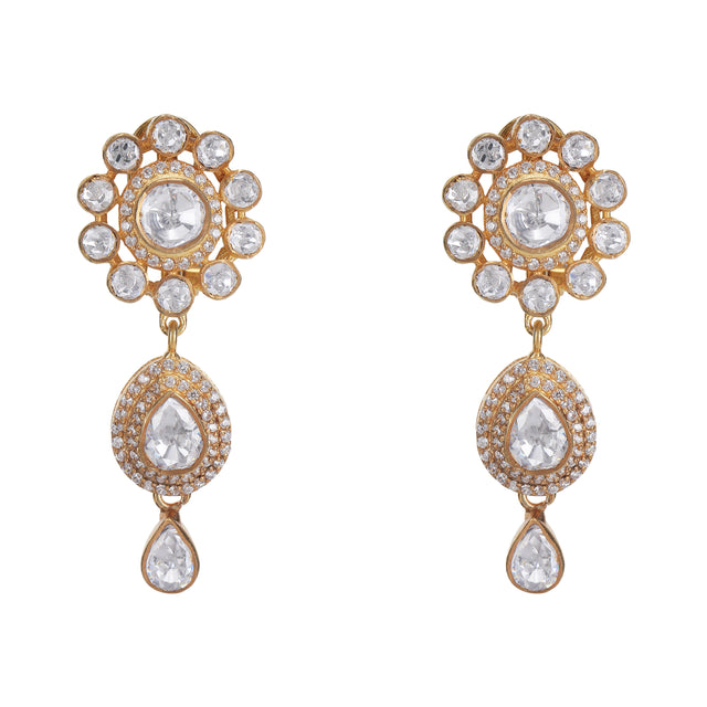 Bhavini 22k Gold Plated Earring