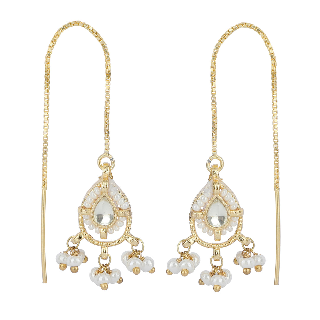 22k Gold Plated Sui Dhaga Yoshita Earring