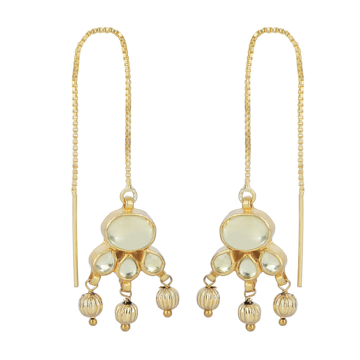 22k Gold Plated Sui Dhaga Kavya Earring