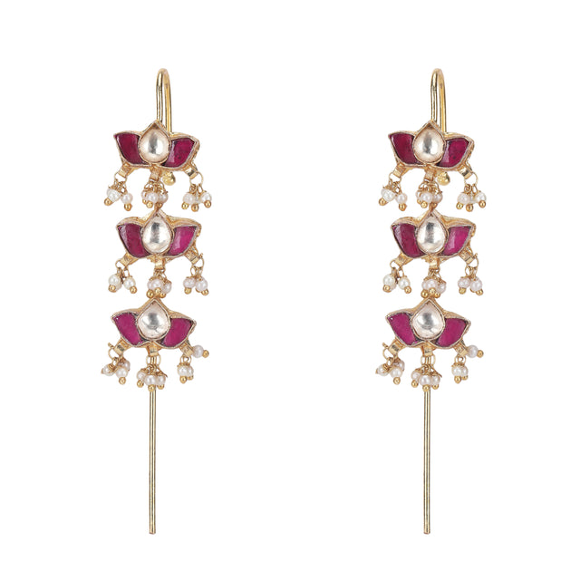 Eshika 22k Gold Plated Earpin