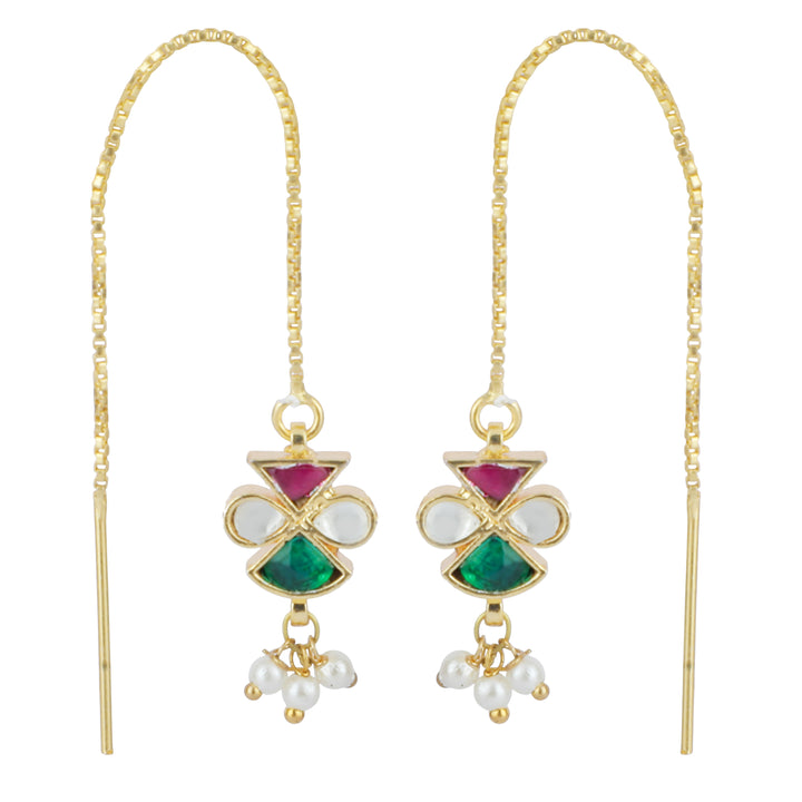 22k Gold Plated Sui Dhaga Viraasat Earring