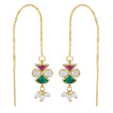 22k Gold Plated Sui Dhaga Viraasat Earring