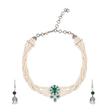 KANTHI ZIRCON PUSHTI CHOKER SET