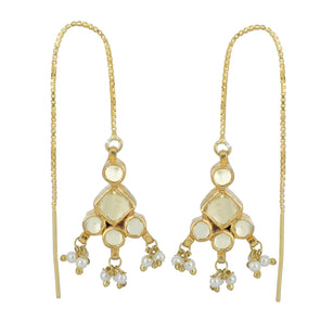 22k Gold Plated Sui Dhaga Induja Earring