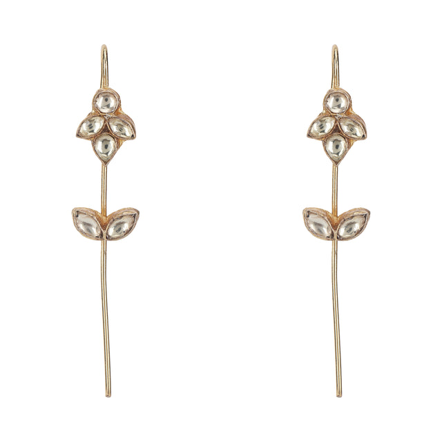 Eshita 22k Gold Plated Earpin