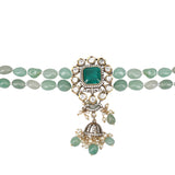 KANTHI ZIRCON MALIKA  CHOKER SET