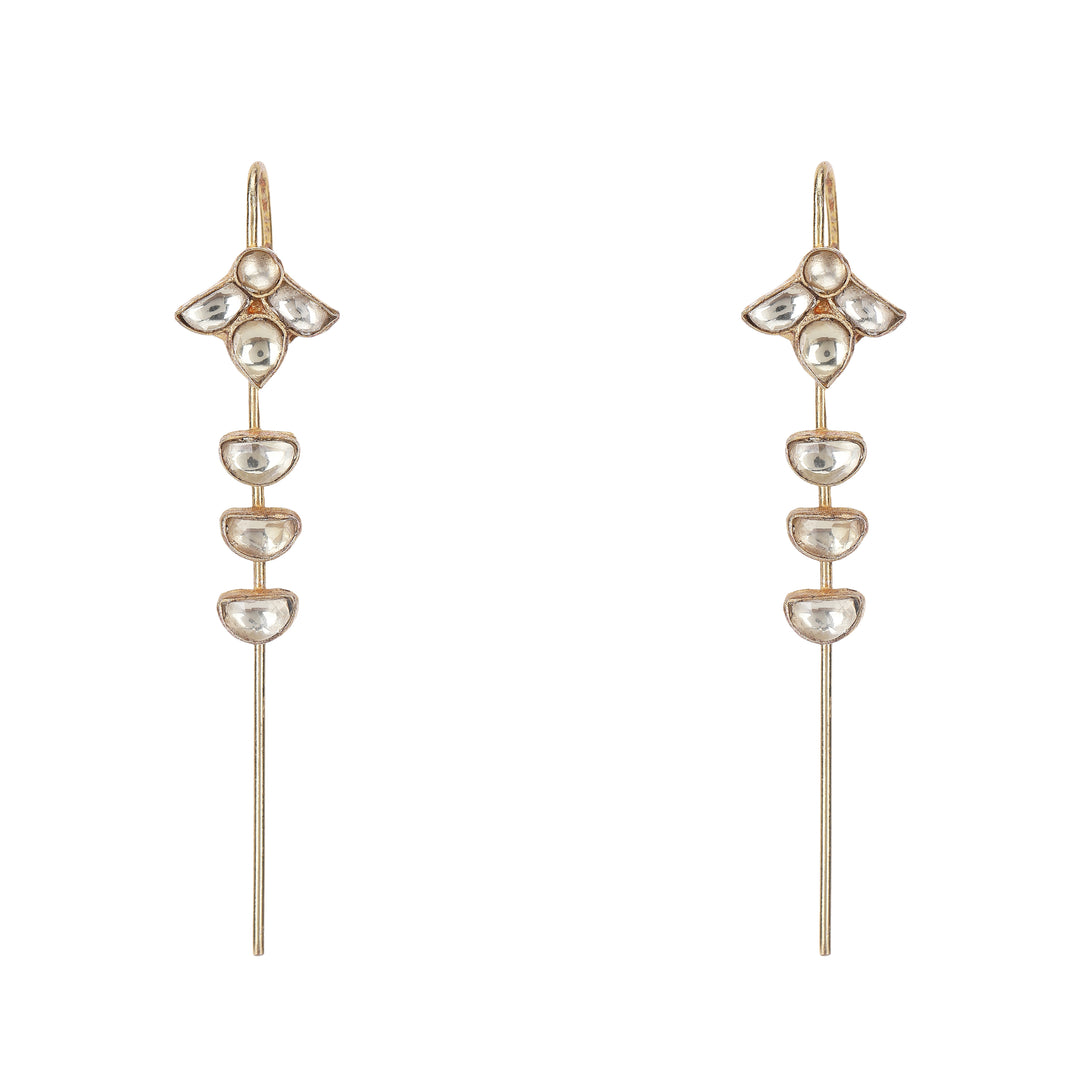 Gangika 22k Gold Plated Earpin
