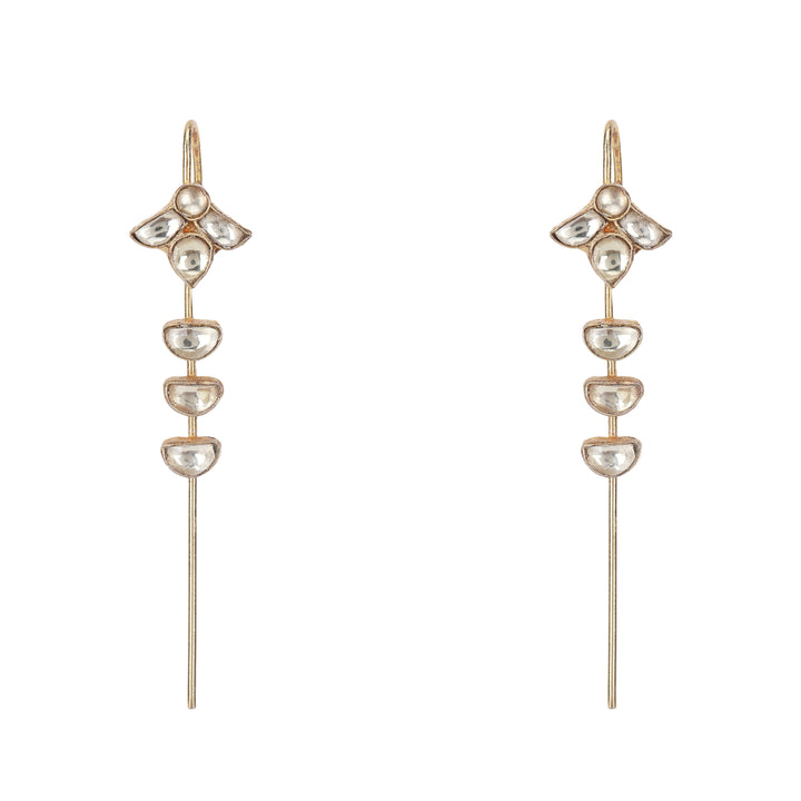 Gangika 22k Gold Plated Earpin