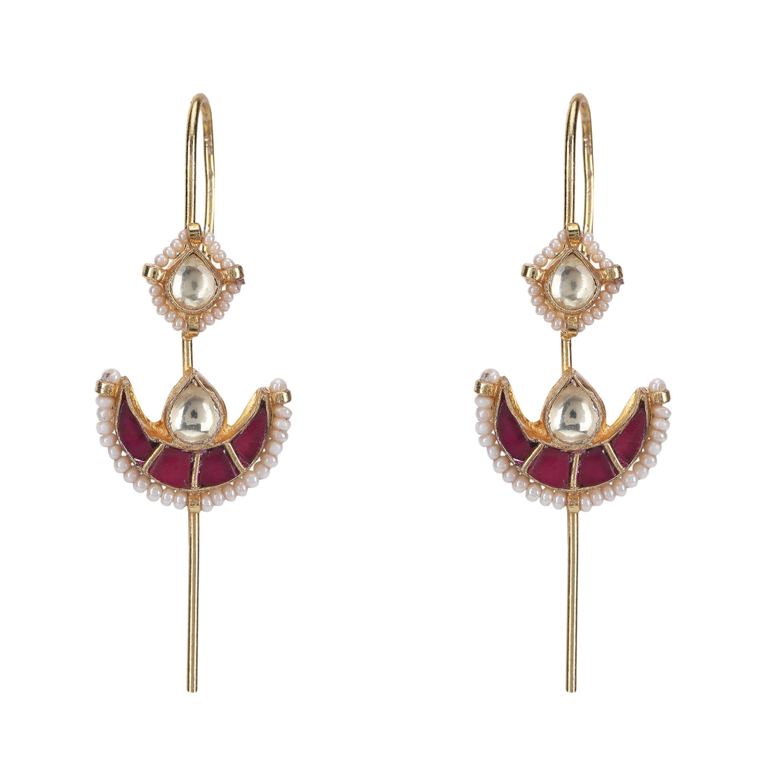 Ganavi 22k Gold Plated Earpin