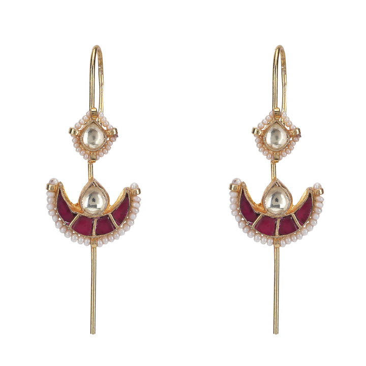 Ganavi 22k Gold Plated Earpin