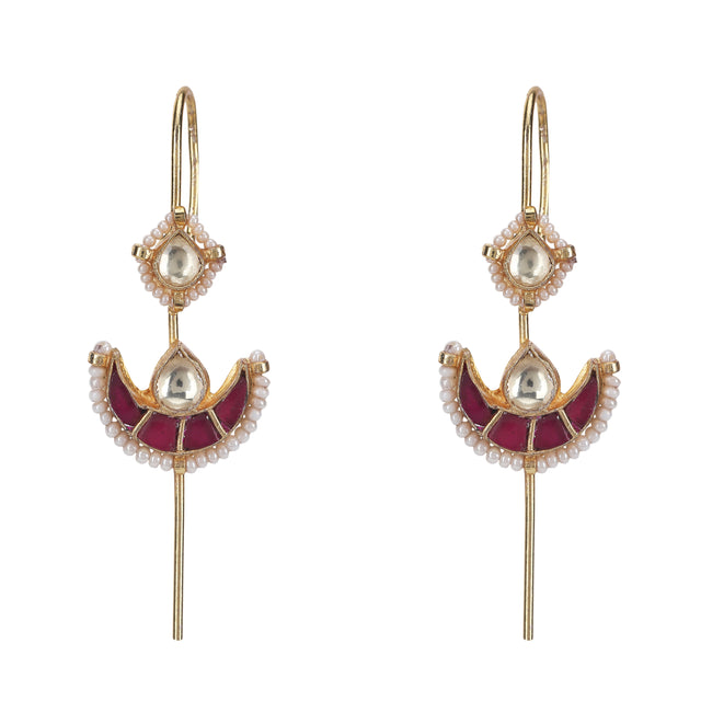 Ganavi 22k Gold Plated Earpin