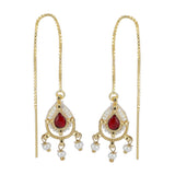 22k Gold Plated Sui Dhaga Ekatra Earring