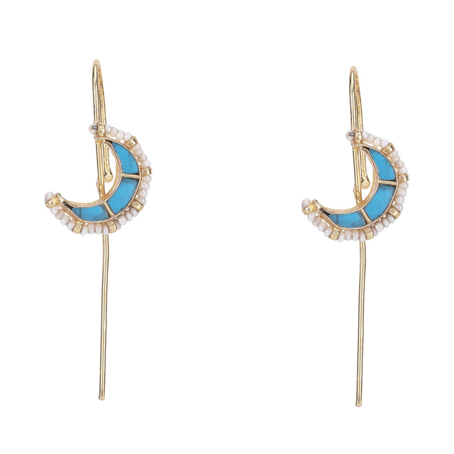 Eelakili 22k Gold Plated Earpin