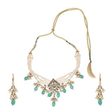 KANTHI ZIRCON JAGVI  CHOKER SET