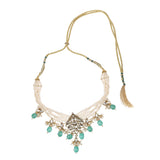 KANTHI ZIRCON JAGVI  CHOKER SET