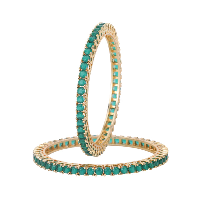 Omaja 22k Gold Plated Bangle