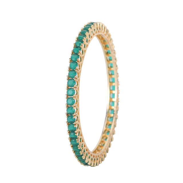 Omaja 22k Gold Plated Bangle