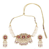 KANTHI KUNDAN GAUTAMI CHOKER SET