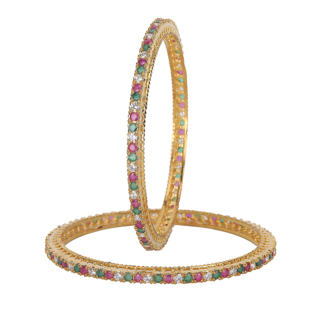 Nimrat 22k Gold Plated Bangle