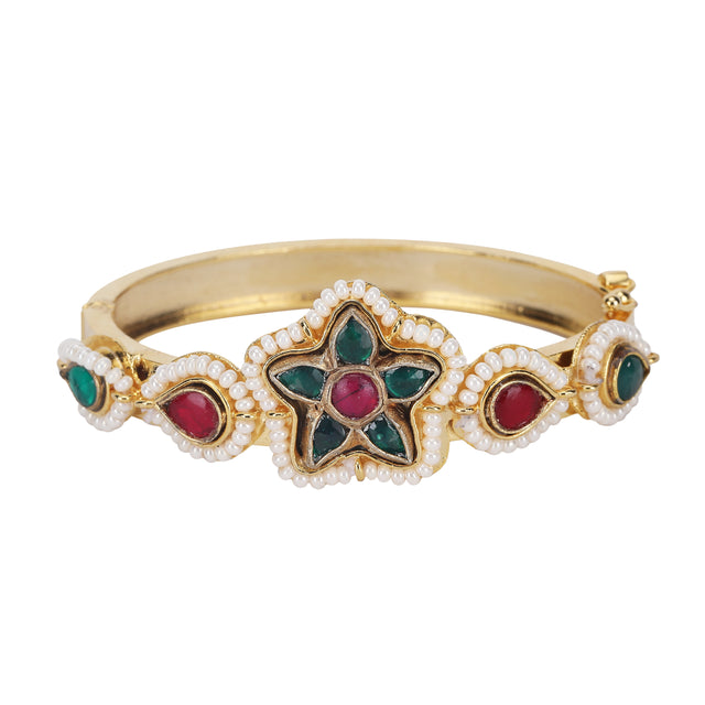 Pushti 22k Gold Plated Bangle