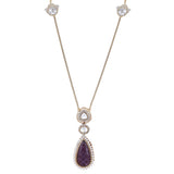 Reyansh Polki Pendant Set
