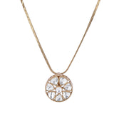 Rithvik Polki Pendant Set