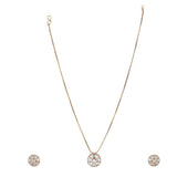 Rithvik Polki Pendant Set