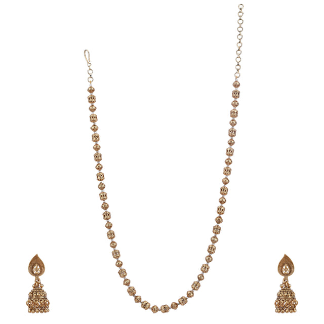 Swarnam - Gold Strings Jaishree Necklace Set