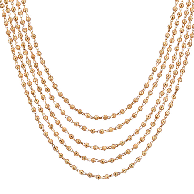 Swarnam - Gold Necklace Set