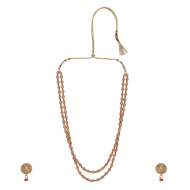 Anamika 22k Gold Plated Necklace Set