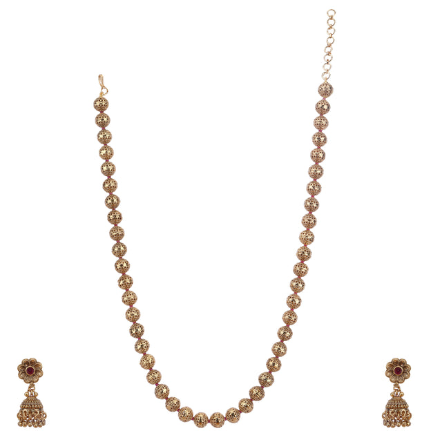 Swarnam - Gold Strings Shriya Saran Necklace Set
