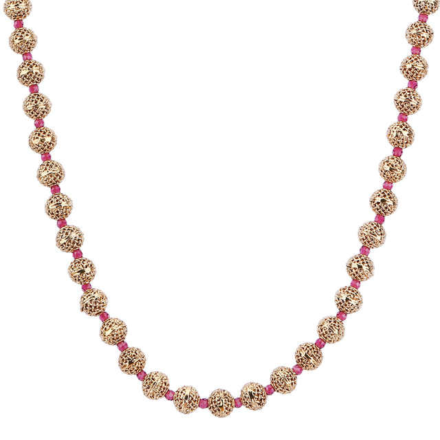 Swarnam - Gold Strings Nayanthara Necklace Set