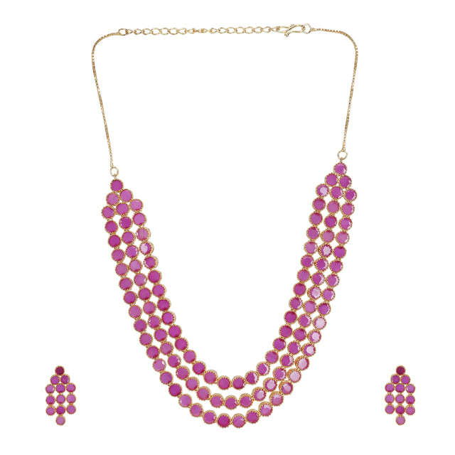 22k Gold Plated Necklace Set