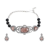 22k Gold Plated Choker Set