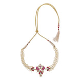 Adweta 22k Gold Plated Choker  Set