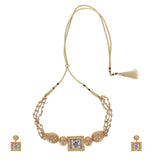 Tahiliani 22k Gold Plated Necklace Set