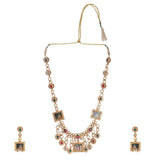 Pichwai Mitali 22k Gold Plated Necklace