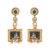 Pichwai Mitali 22k Gold Plated Necklace