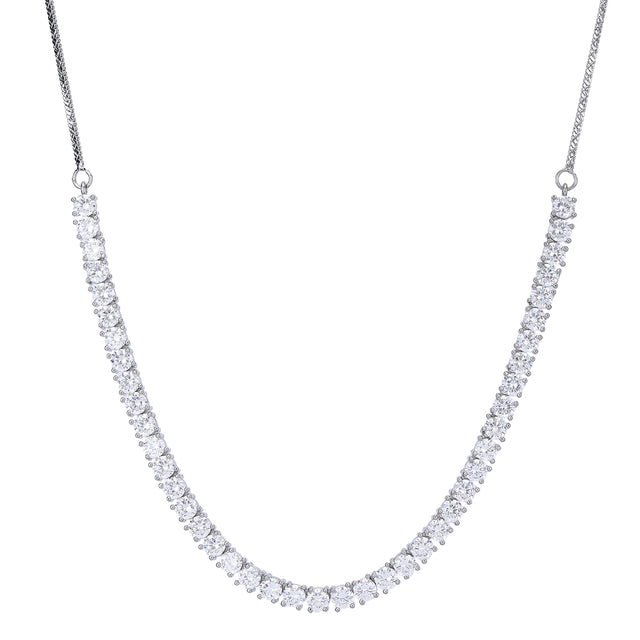 Aysha Solitaire Necklace Set