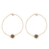 22k Gold Plated Triangle Payal