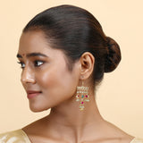 Aaloki Nazuk Kundan Earring