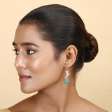 Opal Nazuk Kundan Earring