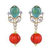 22k Gold Plated Sankranti Falak Earring